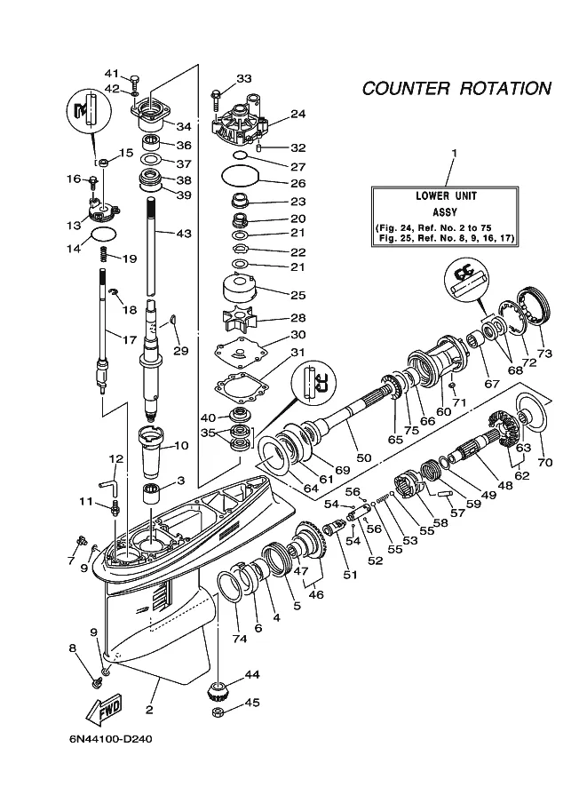 Нижний корпус и привод 3